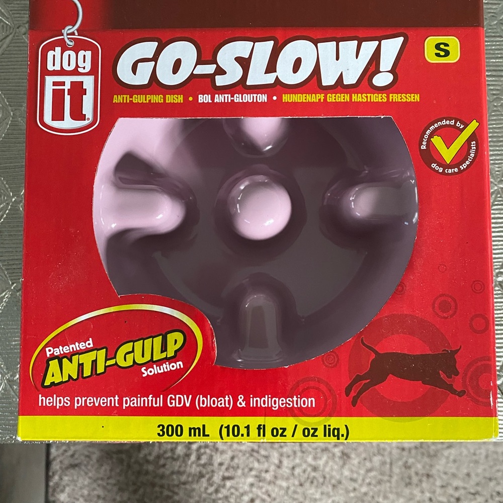 Slow Feeder Dog Bowl -Small